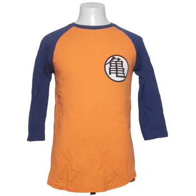 Maillot de baseball (Orange, Bleu) de Ripple Junction Coton