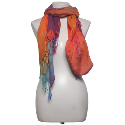 Scarf (Orange, Multicolored)