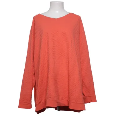 Sweatshirt (Orange) from Pure by Ulla Popken Cotton, Elastane