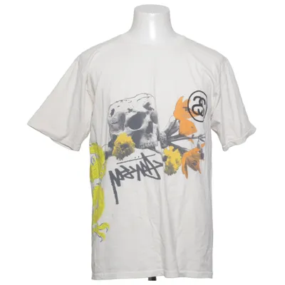 T-shirt (Wit, Meerkleurig) van Stüssy Katoen