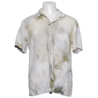 Short sleeve shirt (White, Green, Gray, Multicolored) from Zara