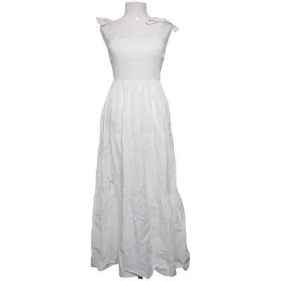 Robe longue (Blanc) de Moda & Moda Coton, Élasthane