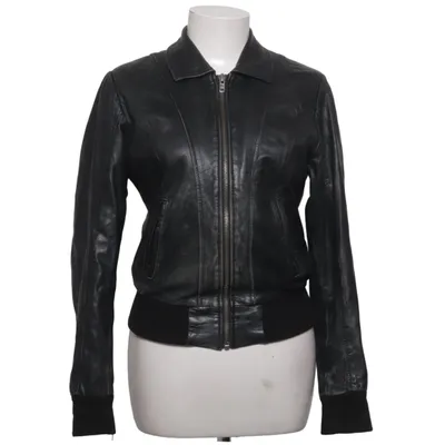 Läderjacka (Svart) från Livelo Skinn, Polyester