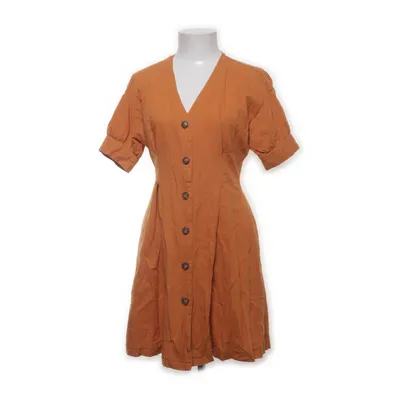 Klänning (Brun) från Amisu Bomull, Linne, Viskos