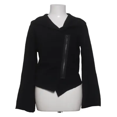 Cardigan (Noir) de Sandwich Polyamide, Laine