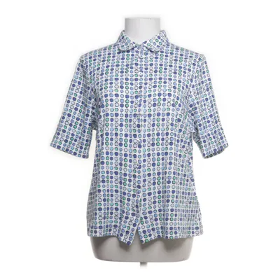 Kortärmad skjorta (Vit, Flerfärgad) från Erfo Bomull