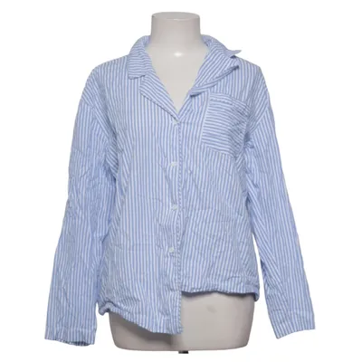 Pyjama shirt (Blauw, Wit) van Rosemunde Katoen