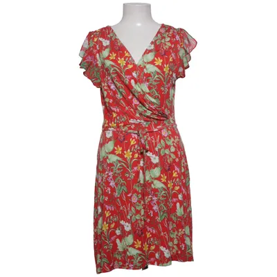 Jurk (Rood, Meerkleurig) van Oasis Elastaan, Polyester, Viscose