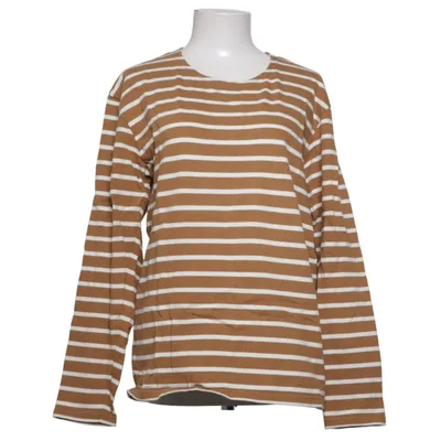 Langarmshirt (Braun, Weiß) von Mads Nørgaard Baumwolle