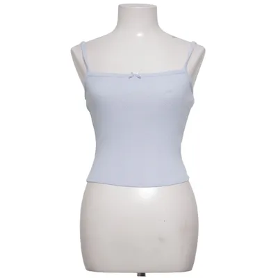 Crop top (Bleu) de Garage Élasthane, Polyester, Viscose