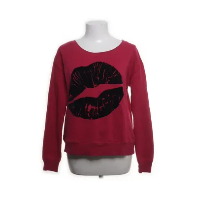 Collegetröja (Rosa, Svart) från Fishbone Bomull, Polyester
