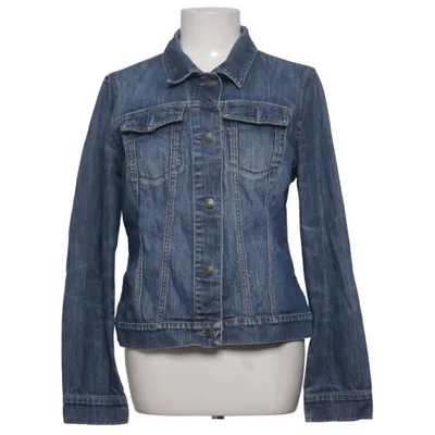 Veste en jean (Bleu) de New York & Company Coton, Élasthane