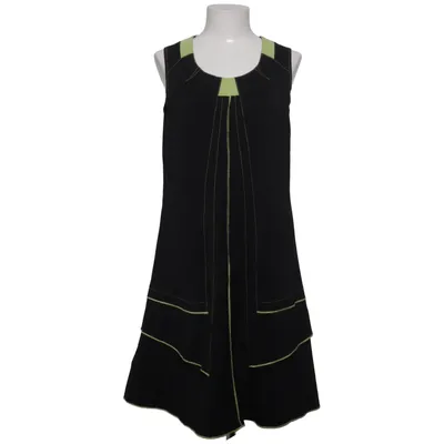 Kjole (Sort, Gul) fra Shape Elastan, Polyamid, Polyester, Viscose