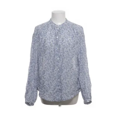 Blus (Blå, Vit) från & Other Stories Bomull, Silke