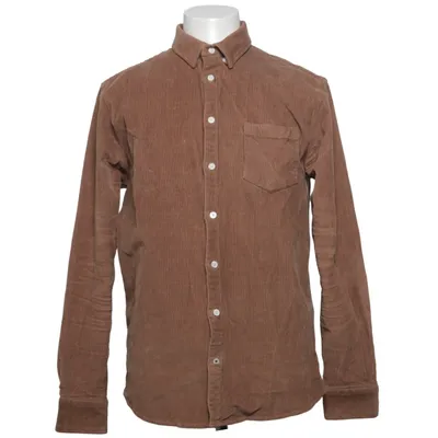 Shirt (Brown) from Kronstadt Cotton, Elastane