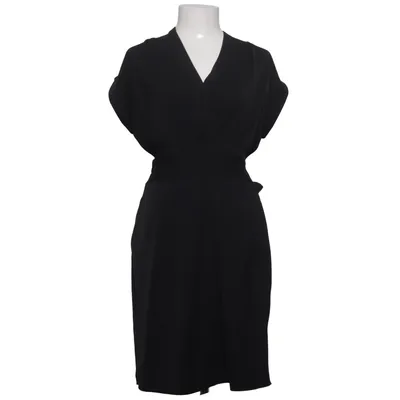 Wrap dress (Black) from Closet Polyester