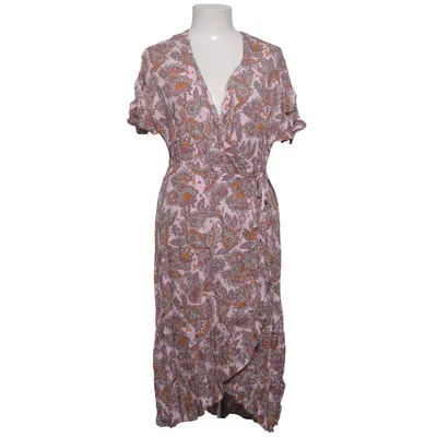 Wrap dress (Pink, Multicolored) from Levate Viscose