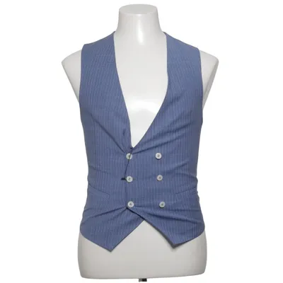 Kostuumgilet (Blauw) van Tween Elastaan, Polyester, Wol