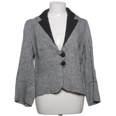 Kavaj (Dalia hørjakke grå/sort) från Dalia Linne