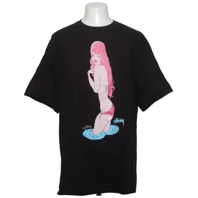T-shirt (Sort) fra Stüssy Bomuld