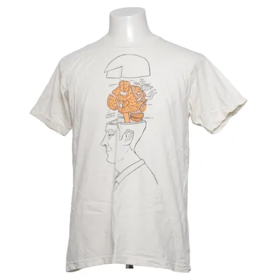 T-shirt (Beige) van American Apparel Organisch katoen