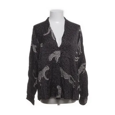 Bluse (Sort, Flerfarvet) fra Designed by 2-Biz Silke, Viscose