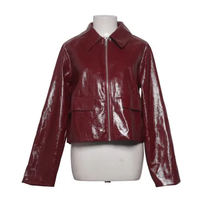 Jacket (Red) from Object Polyester