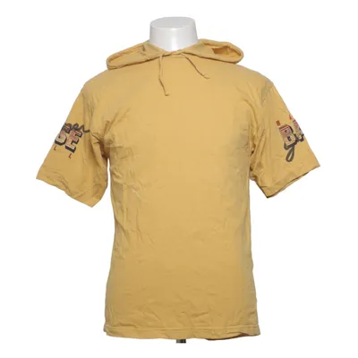 Korte mouwen capuchon sweater (Geel) van Clifton