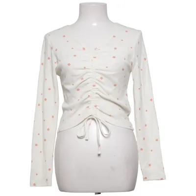 Haut (Blanc, Orange) de Manguun Coton, Élasthane, Polyester