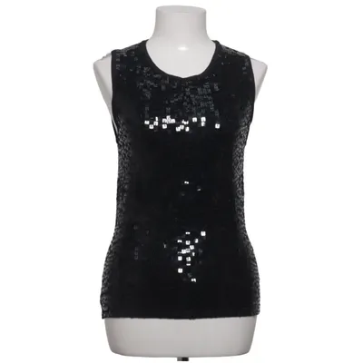 Tanktop (Zwart) van Sisters Elastaan, Polyamide, Viscose