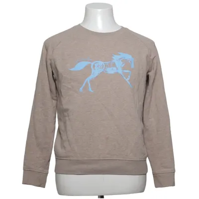 Collegetröja (Beige) från Get the Gallop Ekologisk bomull, Återvunnen polyester