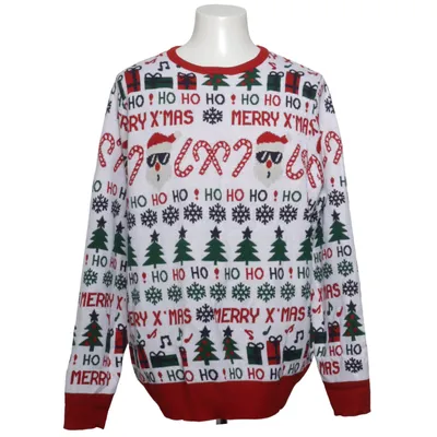 Kersttrui (Wit, Rood, Groen) van Livergy Acryl