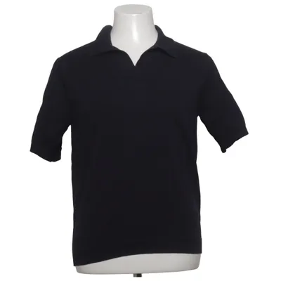Poloshirt (Blauw) van Norse Projects Katoen, Linnen