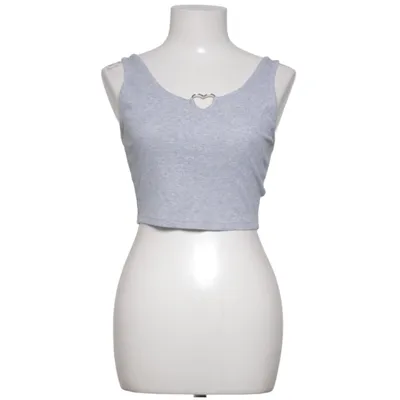 Crop top (Grå) fra Ouno Bomuld, Elastan