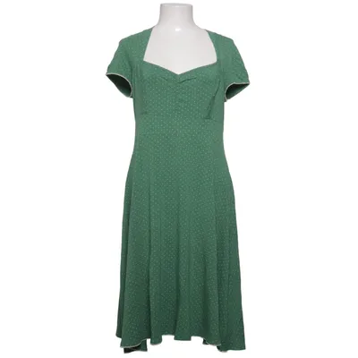 Klänning (Grön, Vit) från Blutsgeschwister Bomull, Elastan, Modal