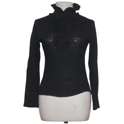 Bluse (Schwarz) von Rich & Royal Leinen, Polyester