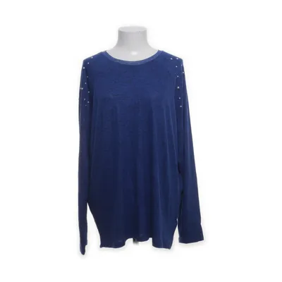 Sweater (Blue) from Soyaconcept Elastane, Polyester, Viscose