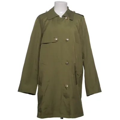 Trenchcoat (Grøn) fra Alfredo Pauly Bomuld, Polyester