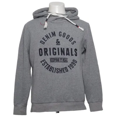 Huvtröja (Grå) från Jack & Jones Originals Bomull, Polyester, Viskos