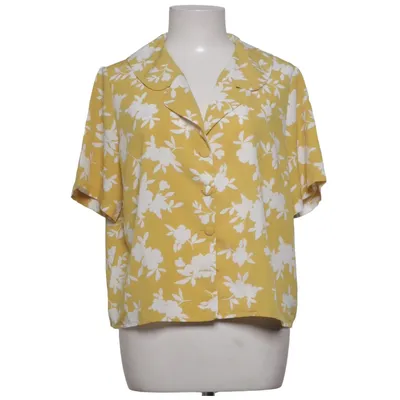 Chemise à manches courtes (Jaune, Blanc) de Fashion Union Polyester