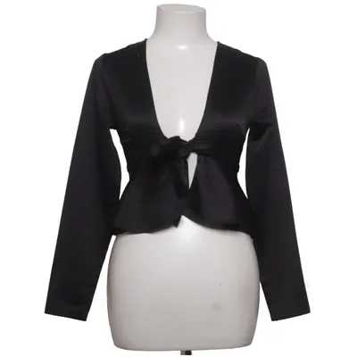 Wrap blouse (Black) from Collusion