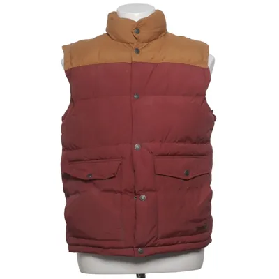 Outer vest (Red, Brown) from Caterpillar Cotton, Nylon, Polyester