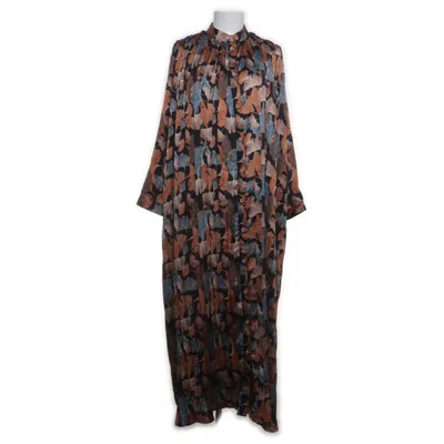 Maxi dress (Black, Multicolored) from JCL Polyester