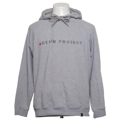 Huvtröja (Logo Hoodie) från Denim Project Bomull, Polyester