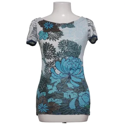 Top (Blauw, Meerkleurig) van Desigual Viscose