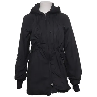 Winter coat (Black) from Tierra Polyester, Wool