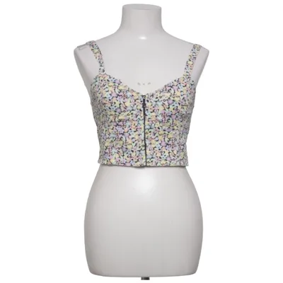 Crop top (Svart, Flerfärgad) från Factorie Bomull, Elastan