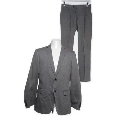 Kostym (Grå) från H&M Bomull, Polyester