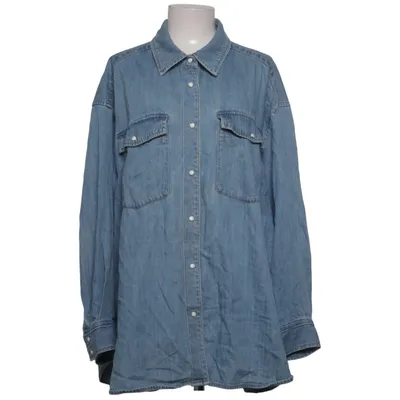 Denim blouse (Blauw) van H&M x Brock Collection Katoen