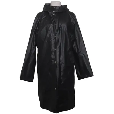 Regnfrakke (Sort) fra Ilse Jacobsen Hornbæk Bomuld, Polyester, Polyurethan